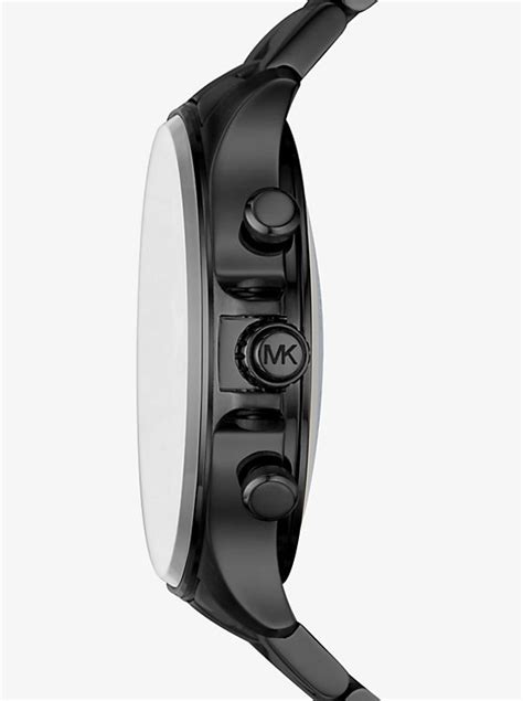 Michael Kors Reid Access Hybrid Black IP Watch MKT4015 